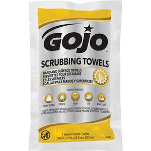 Scrubbing Towels - 80, 12-1/4", 10-1/2", 1-5%, Canister, Canister, Scented