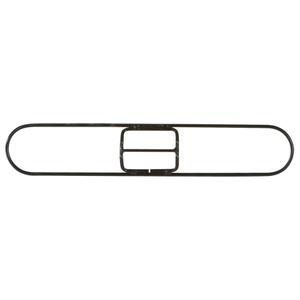 Dust Mop Frame - 24", 3-1/4", Clip On