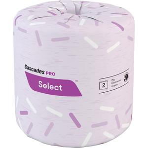 Pro Select® Toilet Paper - 2, 500, White, Standard