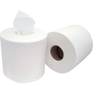 Pro Tuff-Job™ Centre-Pull Wipers - Specialty, 400', 8", White, JC034, 1, 6