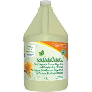 Bioenzymatic Grease Digester & Deodorizing Cleaners - 4.0 L/4 L, 4 L