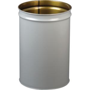 Cease-Fire® Grey Smoking Receptacle Drum - 30 US gal., 29", Metal
