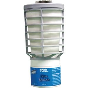 T-Cell® Continuous Odour Control Systems - Refill - Blue Splash, Cartridge, 1 Refill
