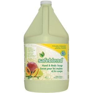 Hand & Body Soap - 4 L, Mango Papaya, Jug, JD125