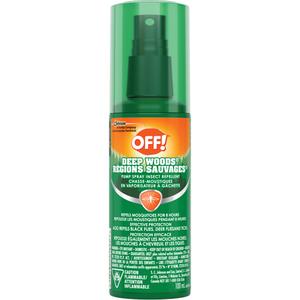 OFF! Deep Woods® Insect Repellent - Spray, 25% DEET, 100 ml, Bottle