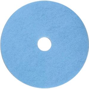 Floor Maintenance Pads - Burnishing, 24", Blue, Case, 5