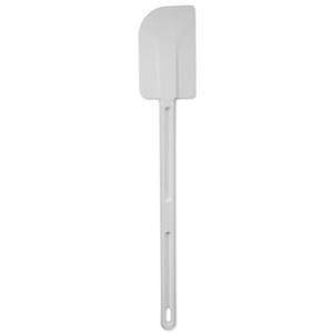 Scraper Spatula - Plastic, Spatula, White, 16-1/2"