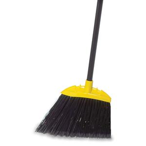 Jumbo Smooth Sweep Angle Broom - 56-7/8", 11-7/8", Black
