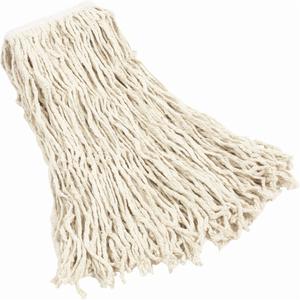 Economy Wet Mop - General Use, 20 oz., Cut, Cotton, White