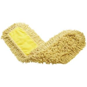 Trapper® Blend Dust Mop - Slip On, 48", 5", Yarn, Yellow