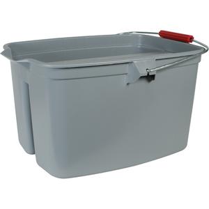 Double Utility Pail - Grey, 5 US Gal. (20 qt.)