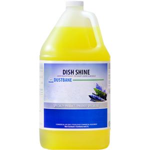 Dish Shine Detergent - Liquid, 5 L, Jug, Lemon, Jug, 4 Jugs