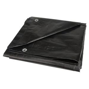 Tarp - 8 mils, Polyethylene, Black, Light Industrial Duty
