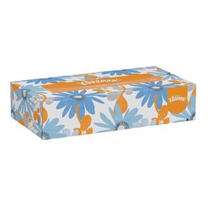 Kleenex® Facial Tissue - 8-1/2", 2, 125, 8", 48 boxes, White