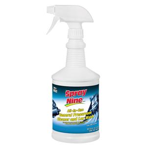 Spray Nine® General Pressroom Cleaner - 946 ml, Trigger Bottle, Bottle, 12 Bottles
