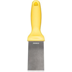 Stainless Steel Scraper - 1-1/2", 9", Yellow, Polypropylene, Stainless Steel