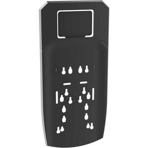 True Fit™ & Messenger™ Wall Plate with Message Insert - Wall Plate, 18 Plates, Graphite