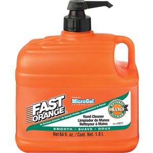Hand Cleaner - Lotion, 1.89 L, Pump Bottle, Orange