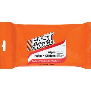 Fast Orange® Cleaner Wipes - Packet, 25