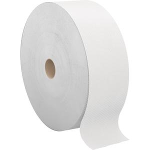 Pro Perform™ Toilet Paper - 2, Un-Perforated, 1250', White, Jumbo, 3.4"