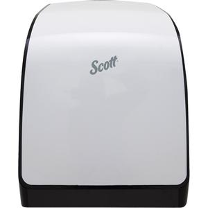 Scott® Pro™ Blue Code Hard Roll Towel Dispenser - Manual, 12.66", 9.18", 16.44", White
