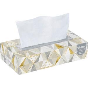 Kleenex® Facial Tissue - Convenience Case - 8.3", 2, 125, 7.8", White