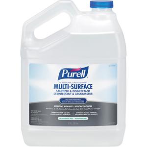 Professional Multi-Surface Sanitizer & Disinfectant - 3.78 L, Jug, 4