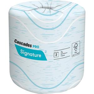 Pro Signature™ Toilet Paper - 2, 400, 133', White, Standard, 1.625"