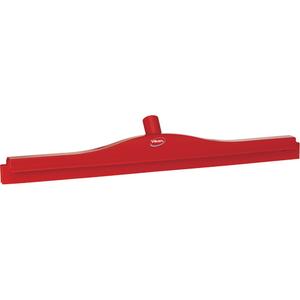 Double Blade Ultra Hygiene Squeegee - Red, 24"