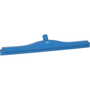 Double Blade Ultra Hygiene Squeegee - Blue, 24", Straight