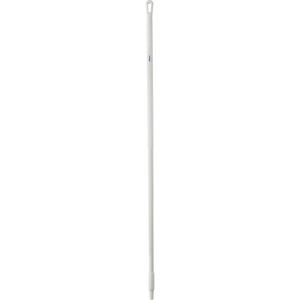 Handle - Standard, Fibreglass, 59", 1-1/4", Euro Threaded, White, Broom/Squeegee/Scraper