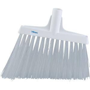Angle Broom Head - Polyester, 12", X-Coarse, White, White