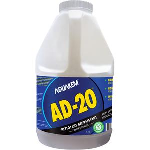 AD-20™ Heavy-Duty Cleaner & Degreaser - 3.6 L, Jug, Citrus, Clear