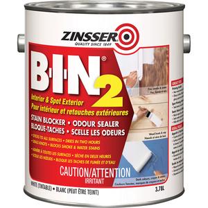 B-I-N® 2 Primer - Gallon, White, 3.78 L, 946 ml, 3.78 L, Very Flat, White