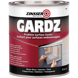 Gardz® Problem Surface Sealer - Can, Clear, Clear, 3.61 L, 916 ml, 3.61 L, Very Flat