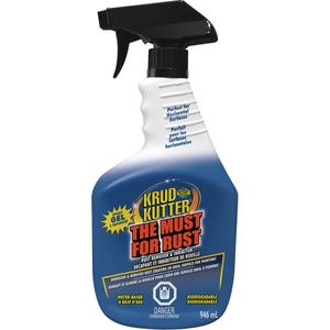 Krud Kutter® The Must for Rust Rust Remover Gel - 946 ml, Trigger Bottle