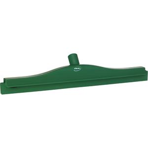 Double Blade Ultra Hygiene Squeegee - Green, 20", Polypropylene, Rubber, 3", 4"