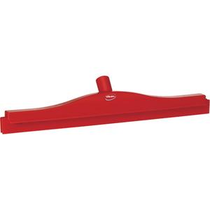 Double Blade Ultra Hygiene Squeegee - Red, 20", Polypropylene, Rubber, 3", 4"