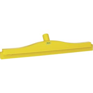 Double Blade Ultra Hygiene Squeegee - Yellow, 20", Polypropylene, Rubber, 3", 4"