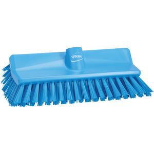 High-Low Brush - Scrub/Machine, Blue, 10-1/4", Medium, 6", 4"