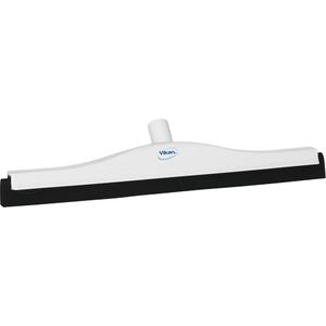 Fixed Head Food Hygiene Floor Squeegee - White, 20", Foam Rubber