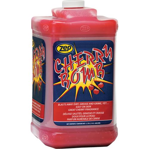 Cherry Bomb Heavy-Duty Hand Cleaner - Pumice, 3.78 L, Bottle, Cherry, 4
