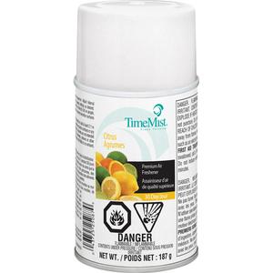 TimeMist® Industrial Strength Air Freshener - Citrus, Aerosol Can/Cartridge, 6.6 oz.