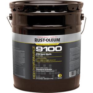 9100 System DTM Epoxy Mastic Standard Activator - Pail, Clear, 18.9 L/5 gal., 1 gal., 5 gal., Gloss, 2 Years (Unopened Containers), 350 g/l