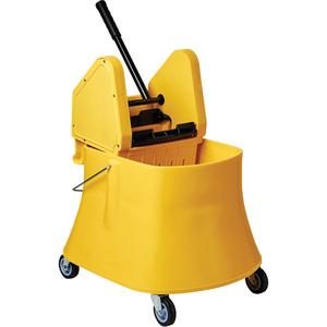 Champ™ Bucket & Wringer Combo - Yellow, Down Press, 7.5 US Gal. (30 Quarts)