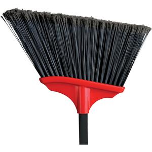 Vortex Right Angle Broom - 48", 12", Plastic, Metal, Black, 6"