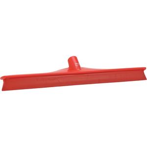 Single Blade Ultra Hygiene Squeegee - Red, 19-1/2", Polypropylene, Rubber