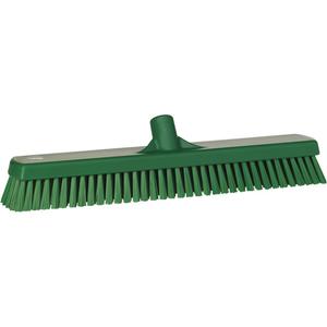 Deck & Wall Scrub Brush - Polyester, 19", Stiff, Green, Green