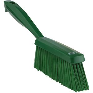 Bench Brush - Banister, Green, 13", Soft, Polypropylene, Polyester