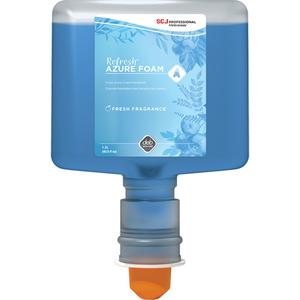 Refresh™ Azure Handwash - Foam, Plastic Cartridge, 1.2 L, Scented, Fresh Apple